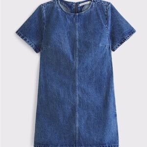 Abercrombie Denim Shift Mini Dress NWOT